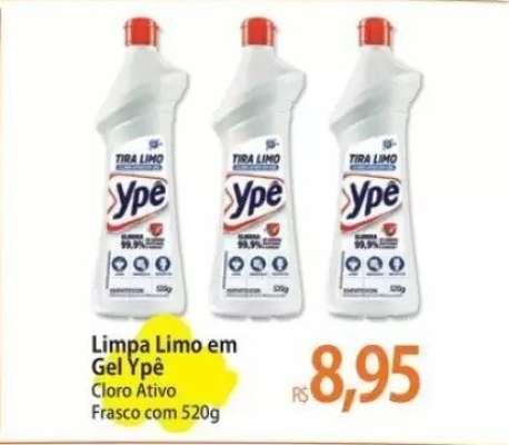 Limpa Limo em Gel Ypê