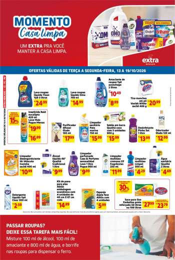 Folheto Mercado Extra - 13/10/2026 - 19/10/2026.