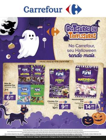 Folheto Carrefour - 13/10/2026 - 02/11/2026.