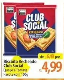Biscoito Recheado Club Social