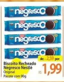 Biscoito Recheado Negresco Nestlé