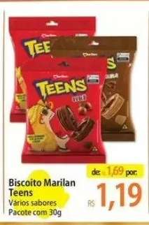 Biscoito Marilan Teens