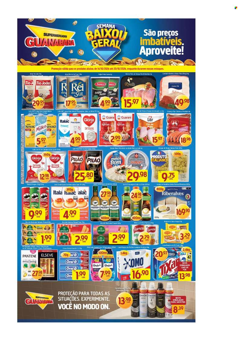 Folheto Supermercados Guanabara - 14/10/2026 - 20/10/2026.