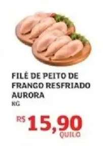 FILÉ DE PEITO DE FRANGO RESFRIADO AURORA