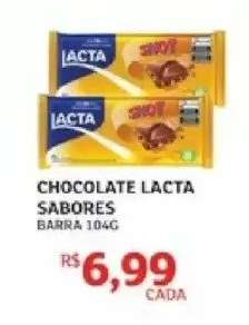 Chocolate Lacta Sabores