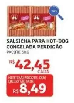 Salsicha para Hot Dog Congelada Perdigão
