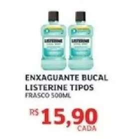 Enxaguante Bucal Listerine Tipos