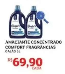 Amaciante Concentrado Comfort Fragrâncias