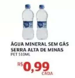 ÁGUA MINERAL SEM GÁS SERRA ALTA DE MINAS