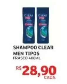 SHAMPOO CLEAR MEN TIPOS
