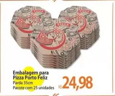 Embalagem para Pizza Porto Feliz