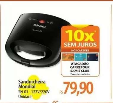 Sanduicheira Mondial