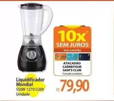 Liquidificador Mondial