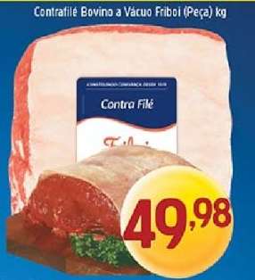 Contrafilé Bovino a Vácuo Friboi (Peça) kg