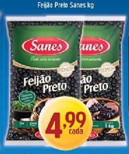 Feijão Preto Sanes kg