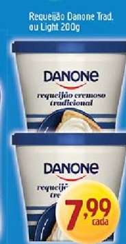 Requeijão Danone Trad. ou Light 200g