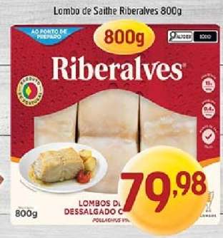 Lombo de Saithe Riberalves 800g