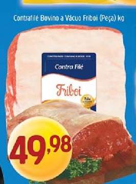 Contrafilé Bovino a Vácuo Friboi (Peça) kg