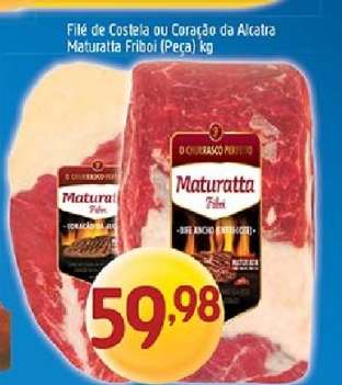 Filé de Costela ou Coração da Alcatra Maturatta Friboi
