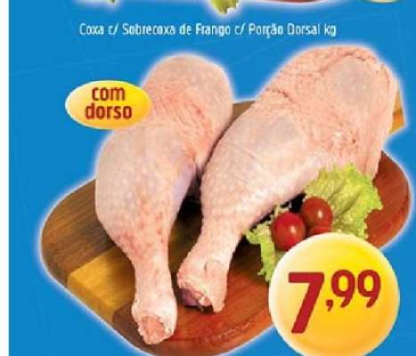 Coxa c/ Sobrecoxa de Frango c/ Porção Dorsal kg
