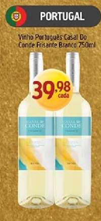Vinho Português Casal Do Conde Frisante Branco 750ml