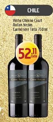 Vinho Chileno Court Rollan Nepos