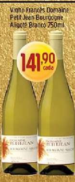 Vinho Frances Domaine Petit Jean Bourgogne Aligoté Branco 750ml
