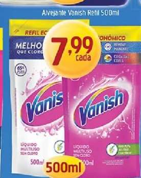 Alvejante Vanish Refil 500ml