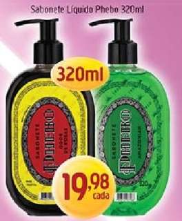 Sabonete Líquido Phebo 320ml