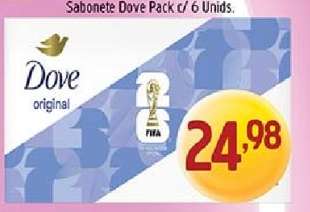 Sabonete Dove Pack c/ 6 Unids.