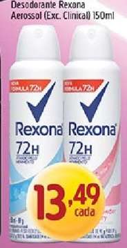 Desodorante Rexona Aerossol (Exc. Clinical) 150ml