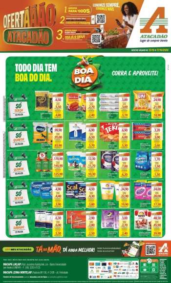 Folheto Atacadão - 13/10/2026 - 17/10/2026.