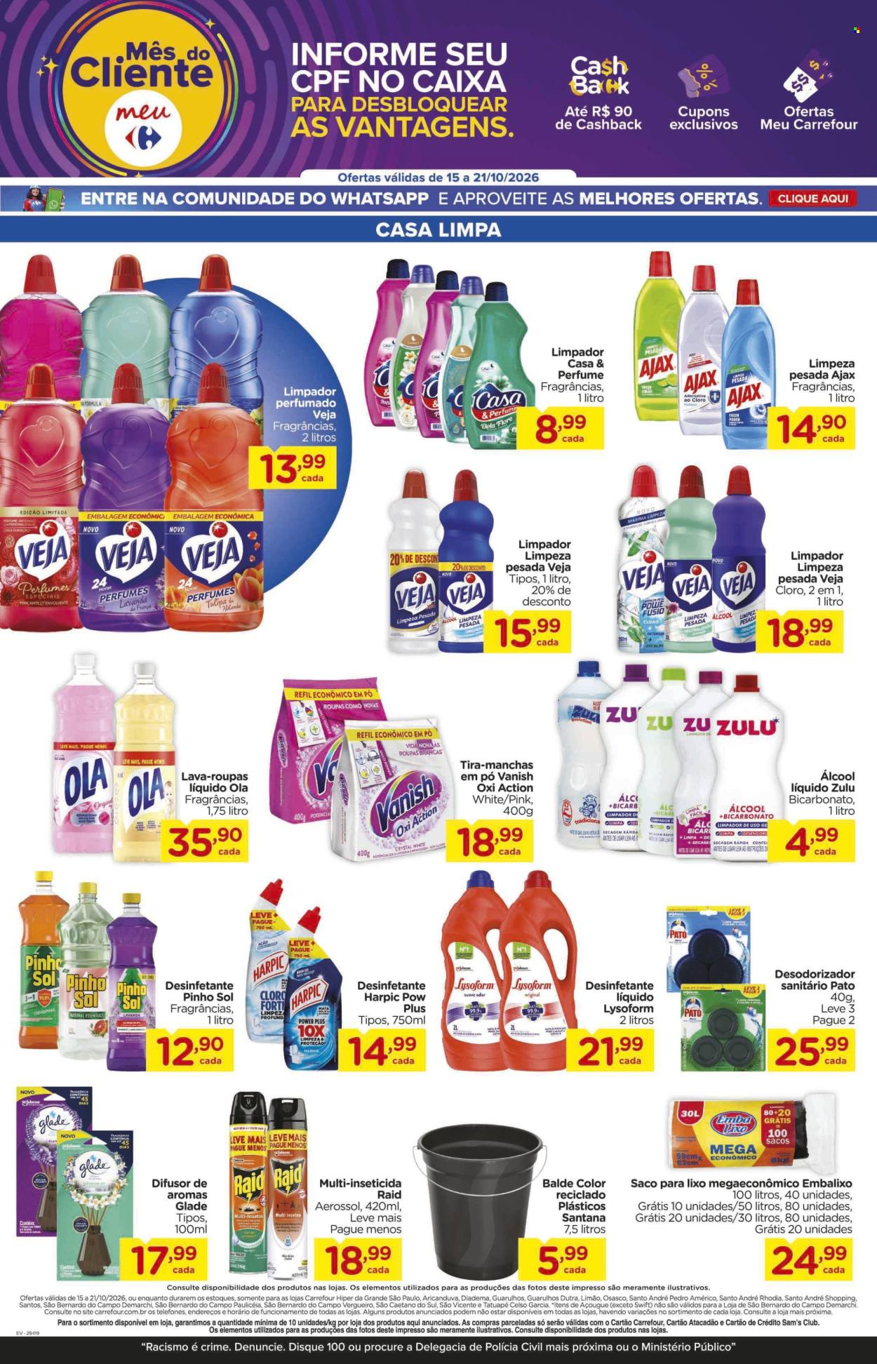 Folheto Carrefour Hiper - 15/10/2026 - 21/10/2026. Página 7