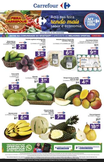 Folheto Carrefour Hiper - 15/10/2026 - 18/10/2026.