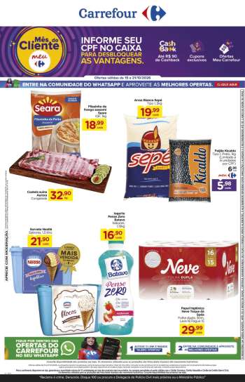 Folheto Carrefour Hiper - 15/10/2026 - 21/10/2026.