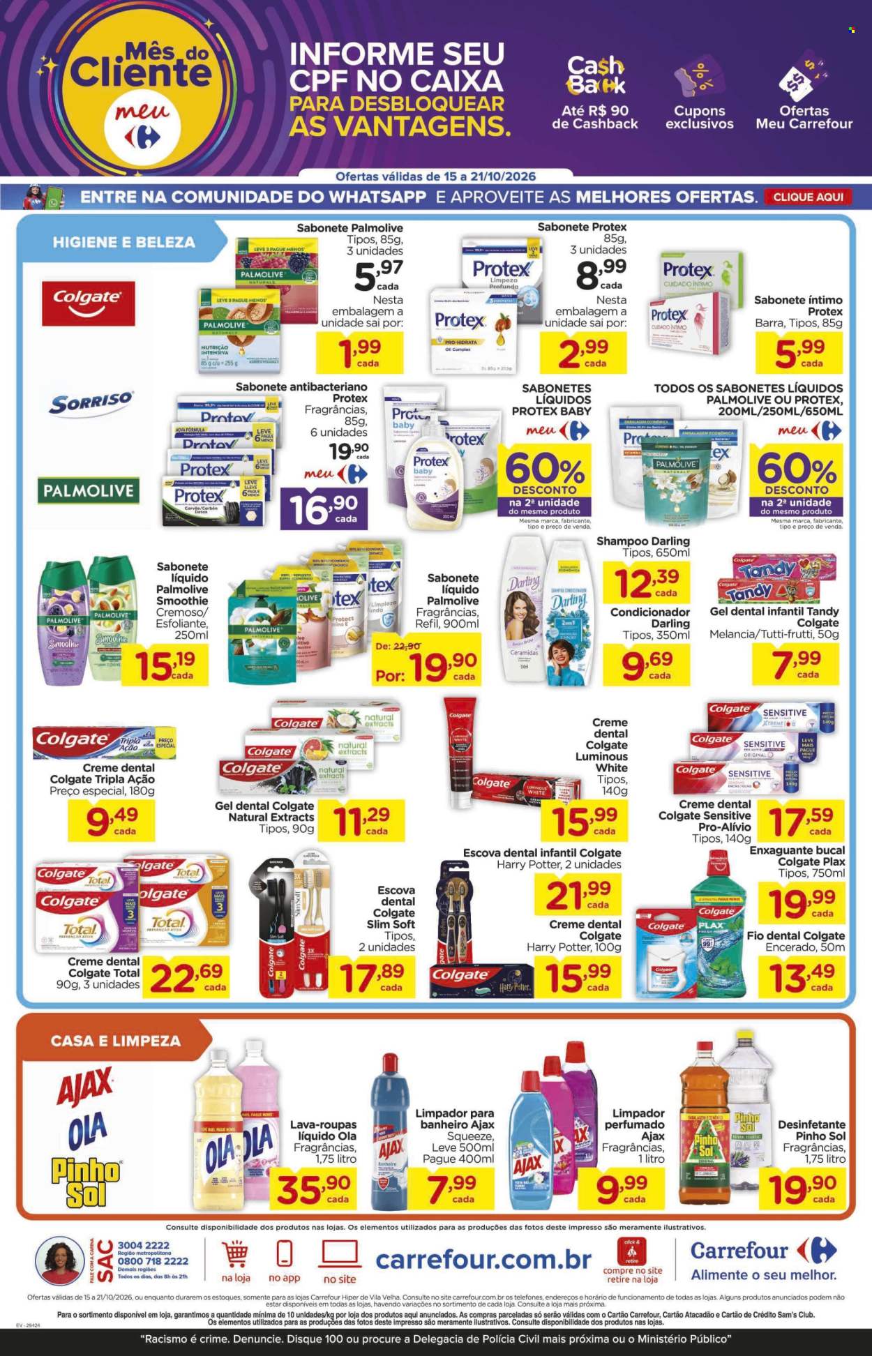 Folheto Carrefour Hiper - 15/10/2026 - 21/10/2026. Página 3
