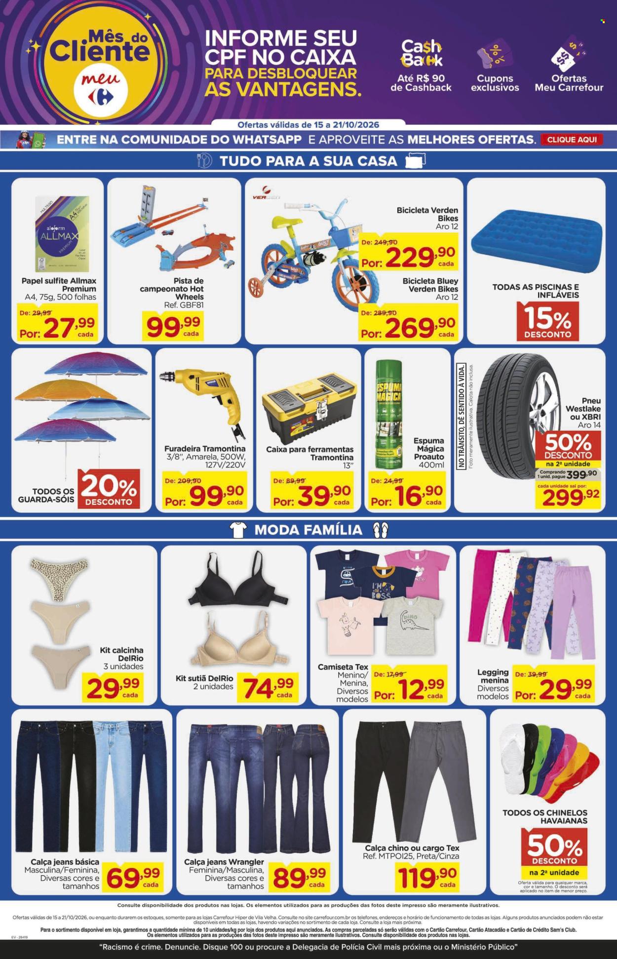Folheto Carrefour Hiper - 15/10/2026 - 21/10/2026. Página 10