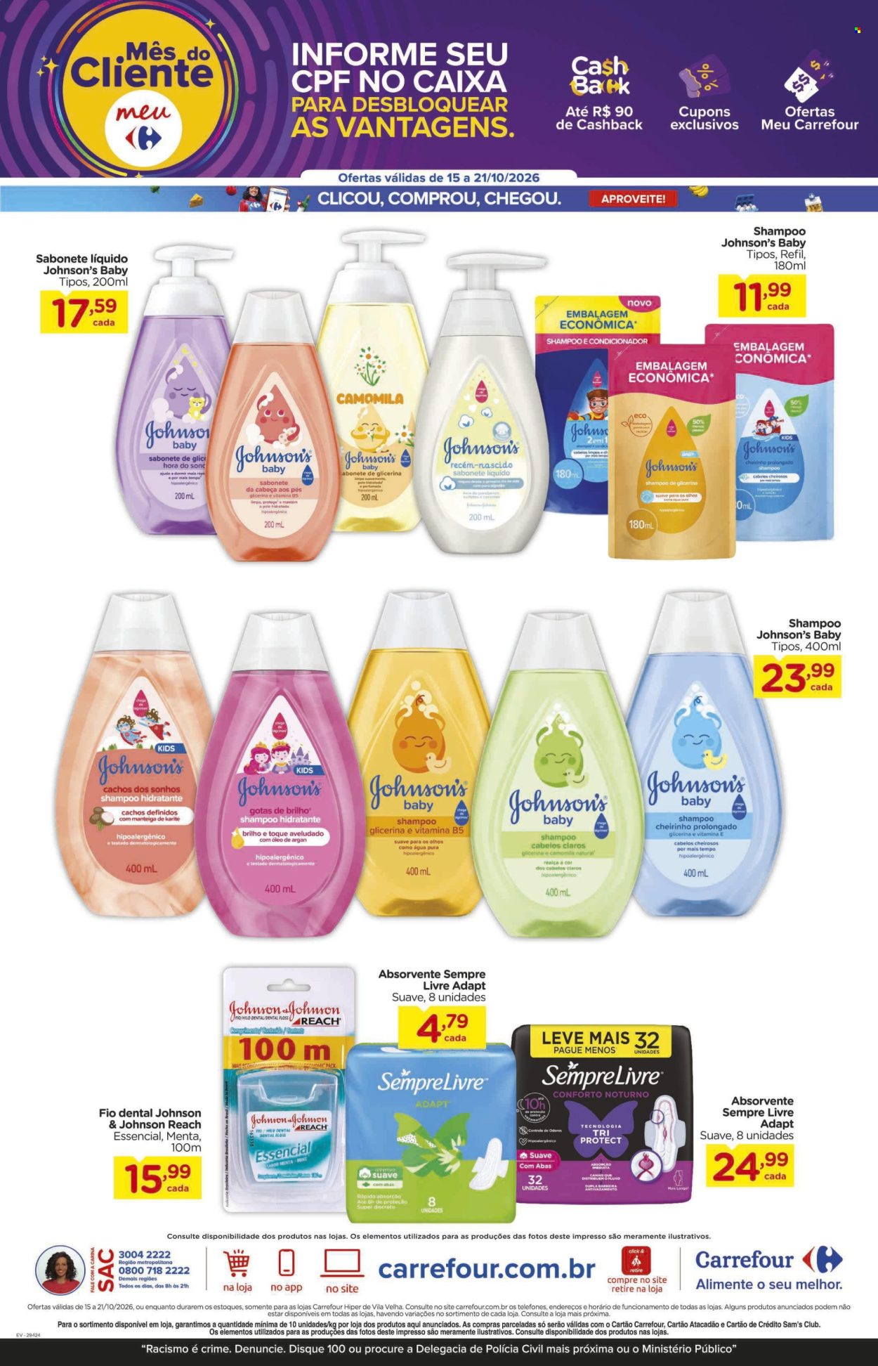 Folheto Carrefour Hiper - 15/10/2026 - 21/10/2026. Página 7