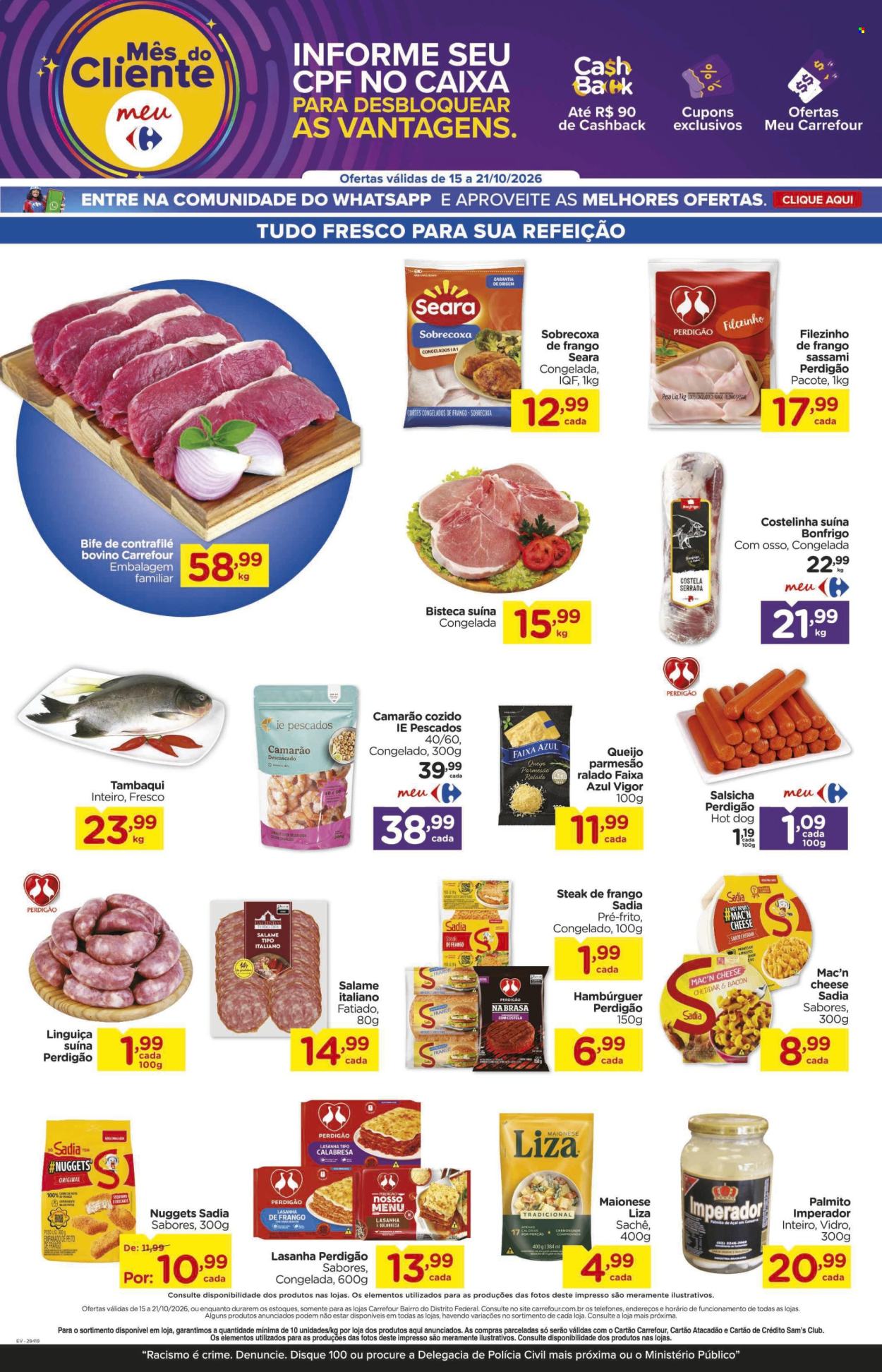 Folheto Carrefour Bairro - 15/10/2026 - 21/10/2026. Página 4