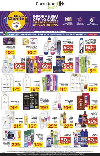 Folheto Carrefour Bairro - 15/10/2026 - 21/10/2026.