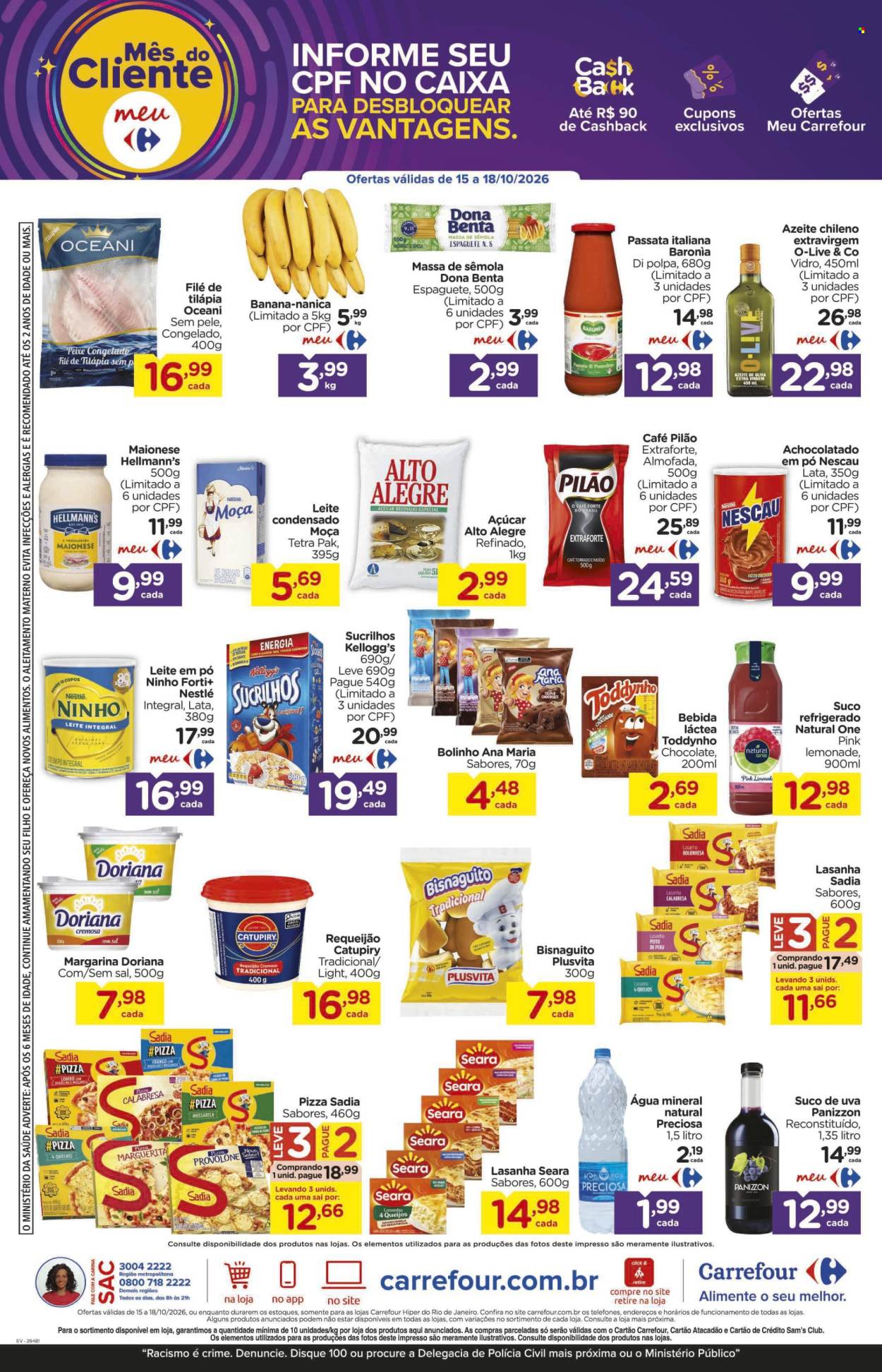 Folheto Carrefour Hiper - 15/10/2026 - 18/10/2026. Página 2