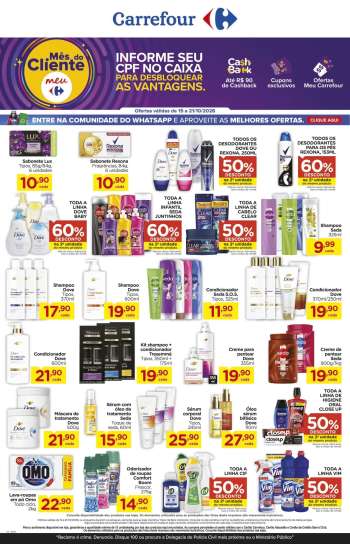 Folheto Carrefour Hiper - 15/10/2026 - 21/10/2026.