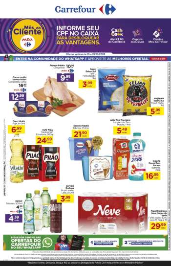 Folheto Carrefour Hiper - 15/10/2026 - 21/10/2026.