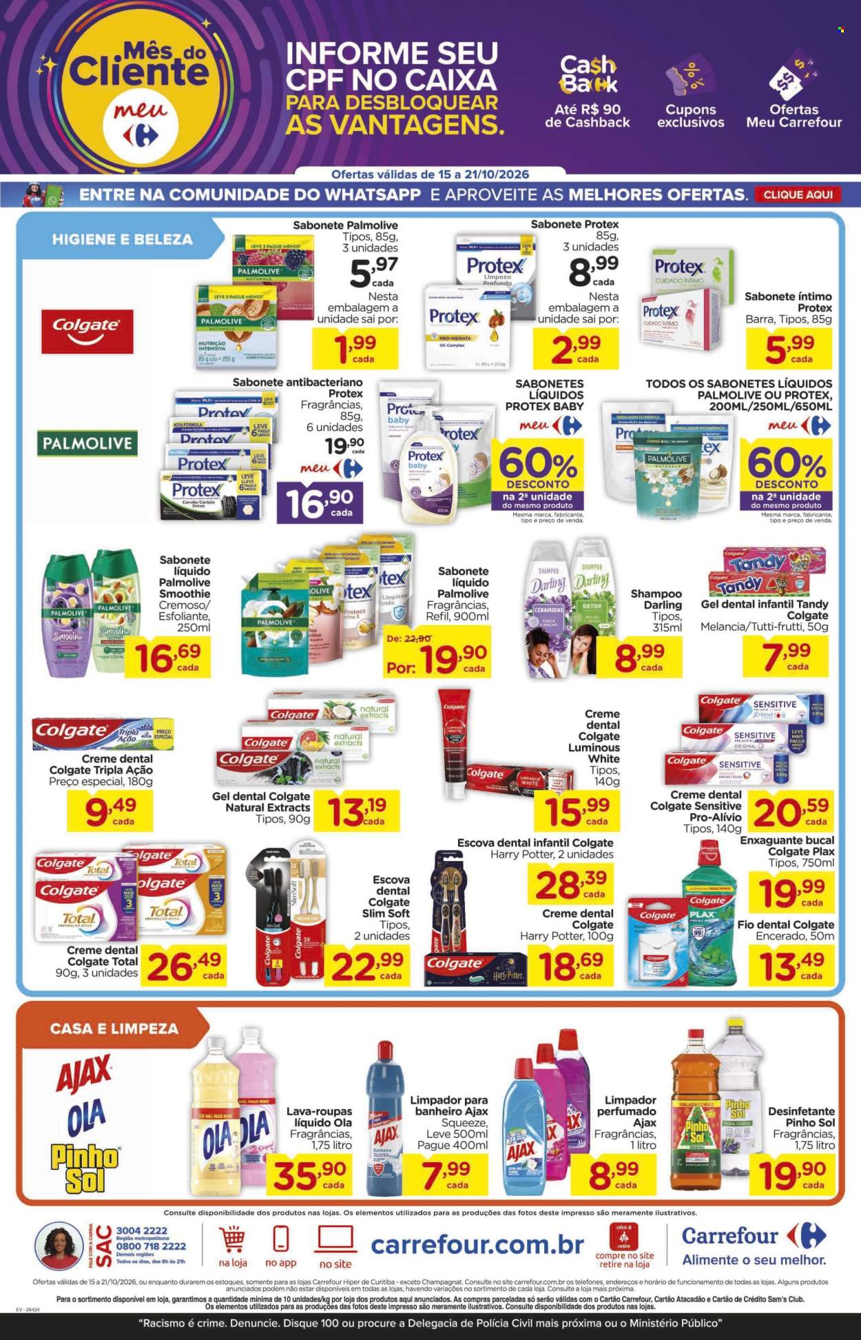 Folheto Carrefour Hiper - 15/10/2026 - 21/10/2026. Página 3