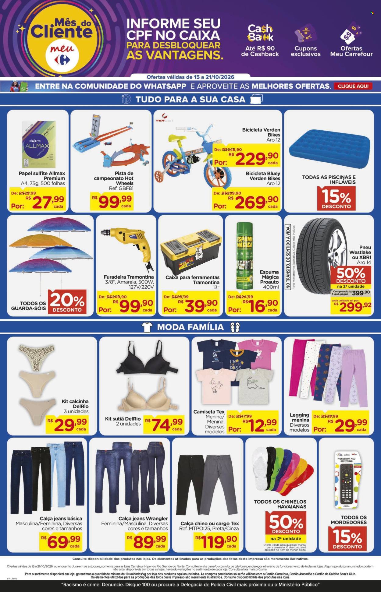 Folheto Carrefour Hiper - 15/10/2026 - 21/10/2026. Página 10