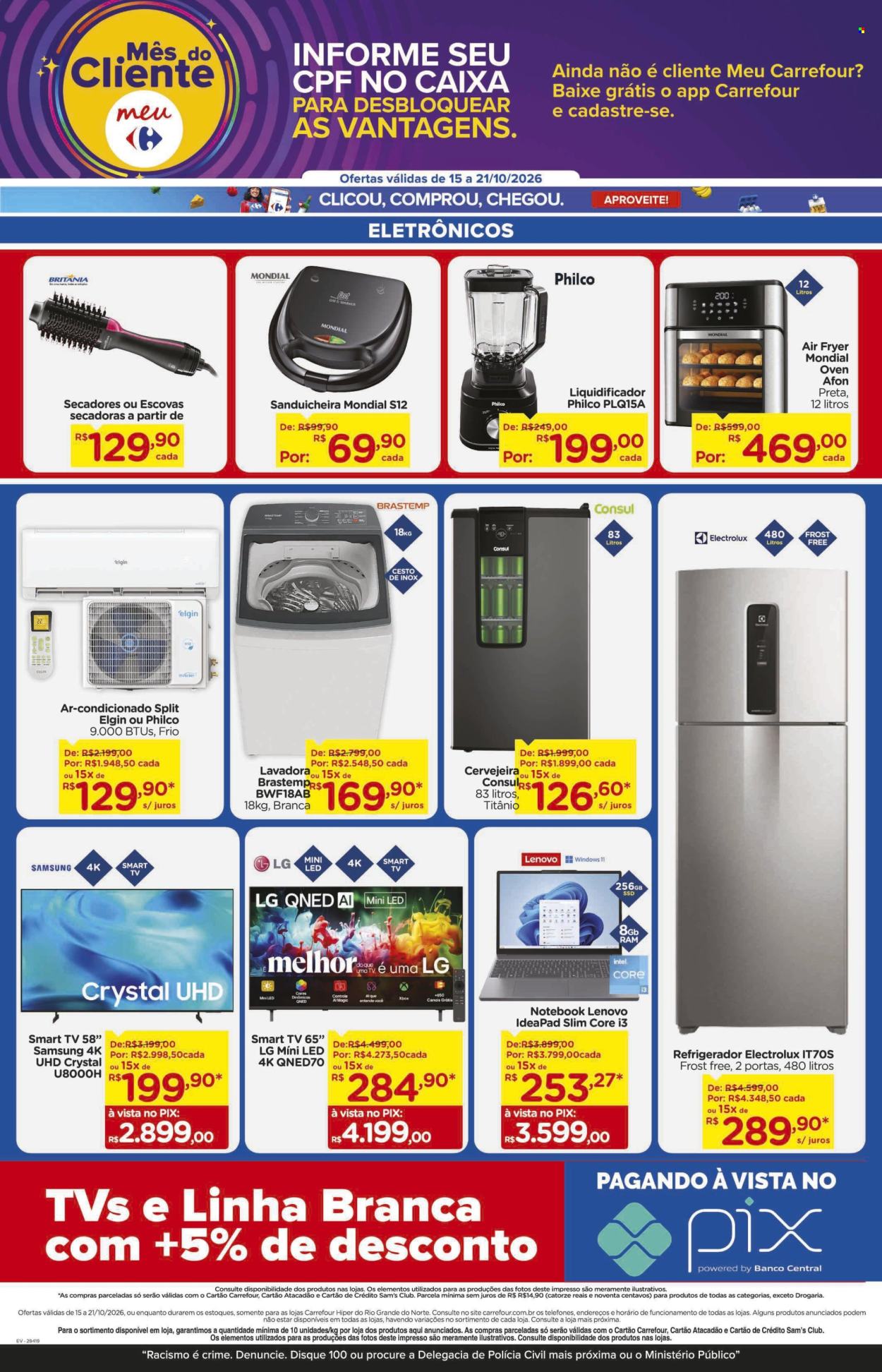 Folheto Carrefour Hiper - 15/10/2026 - 21/10/2026. Página 11