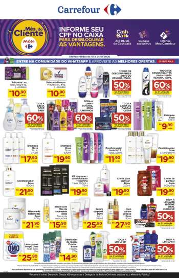 Folheto Carrefour Hiper - 15/10/2026 - 21/10/2026.