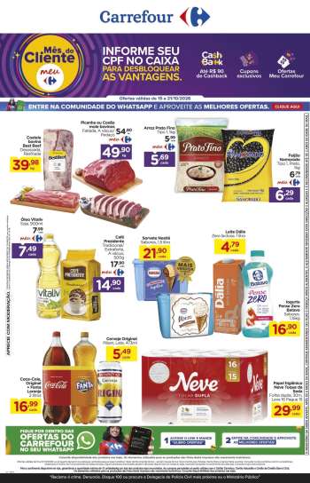 Folheto Carrefour Hiper - 15/10/2026 - 21/10/2026.