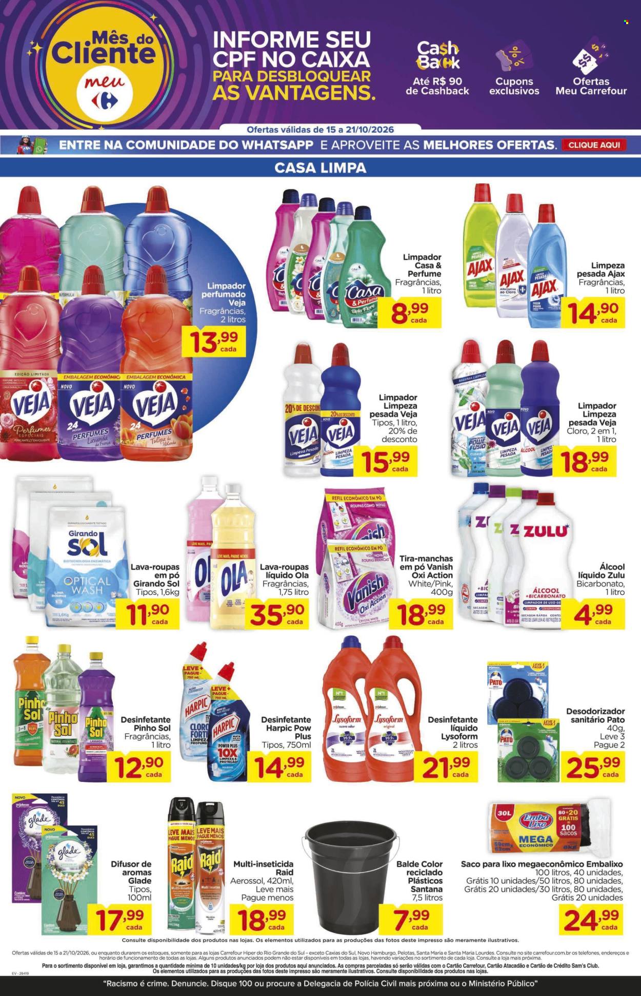 Folheto Carrefour Hiper - 15/10/2026 - 21/10/2026. Página 7