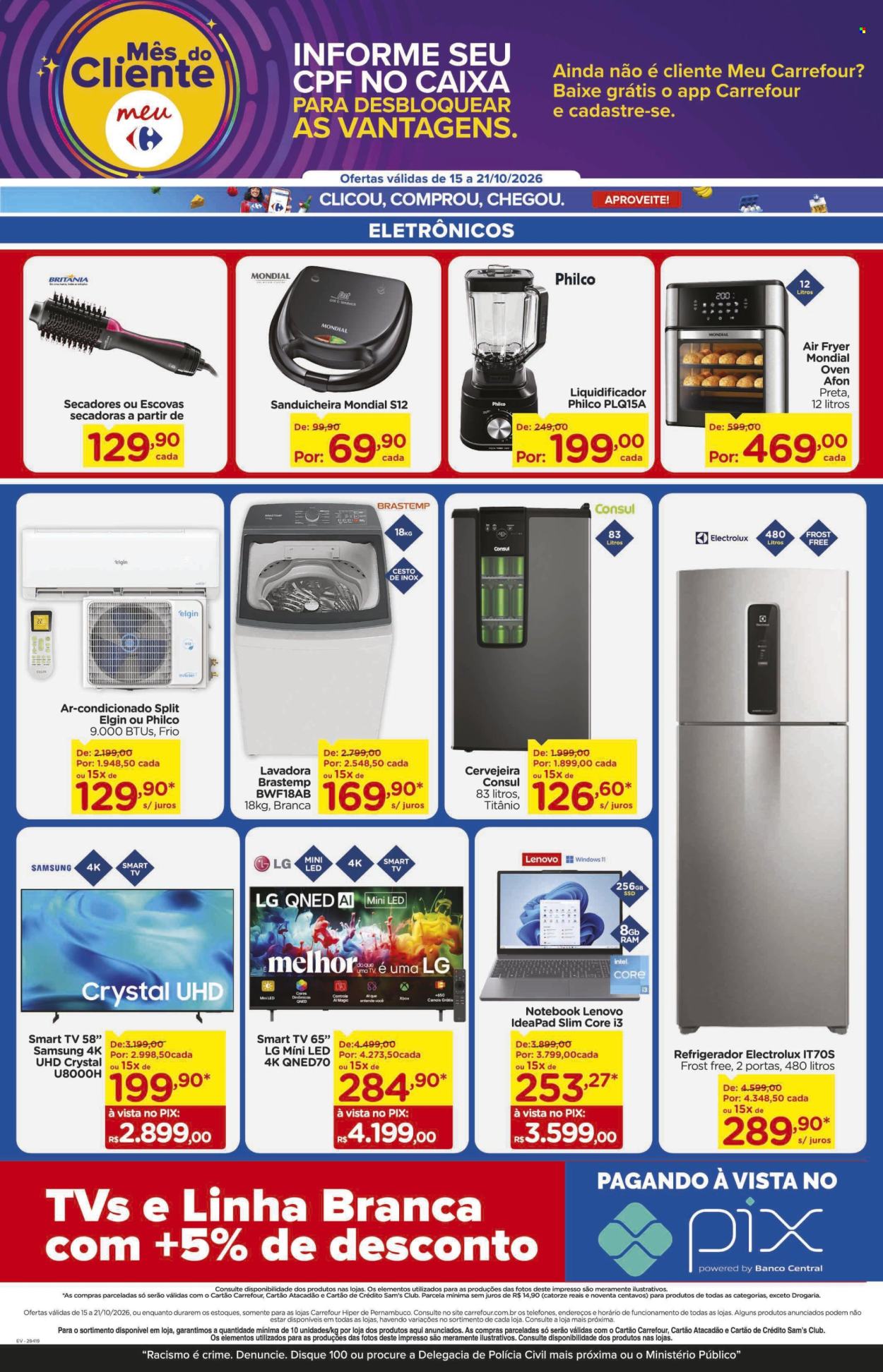 Folheto Carrefour Hiper - 15/10/2026 - 21/10/2026. Página 11